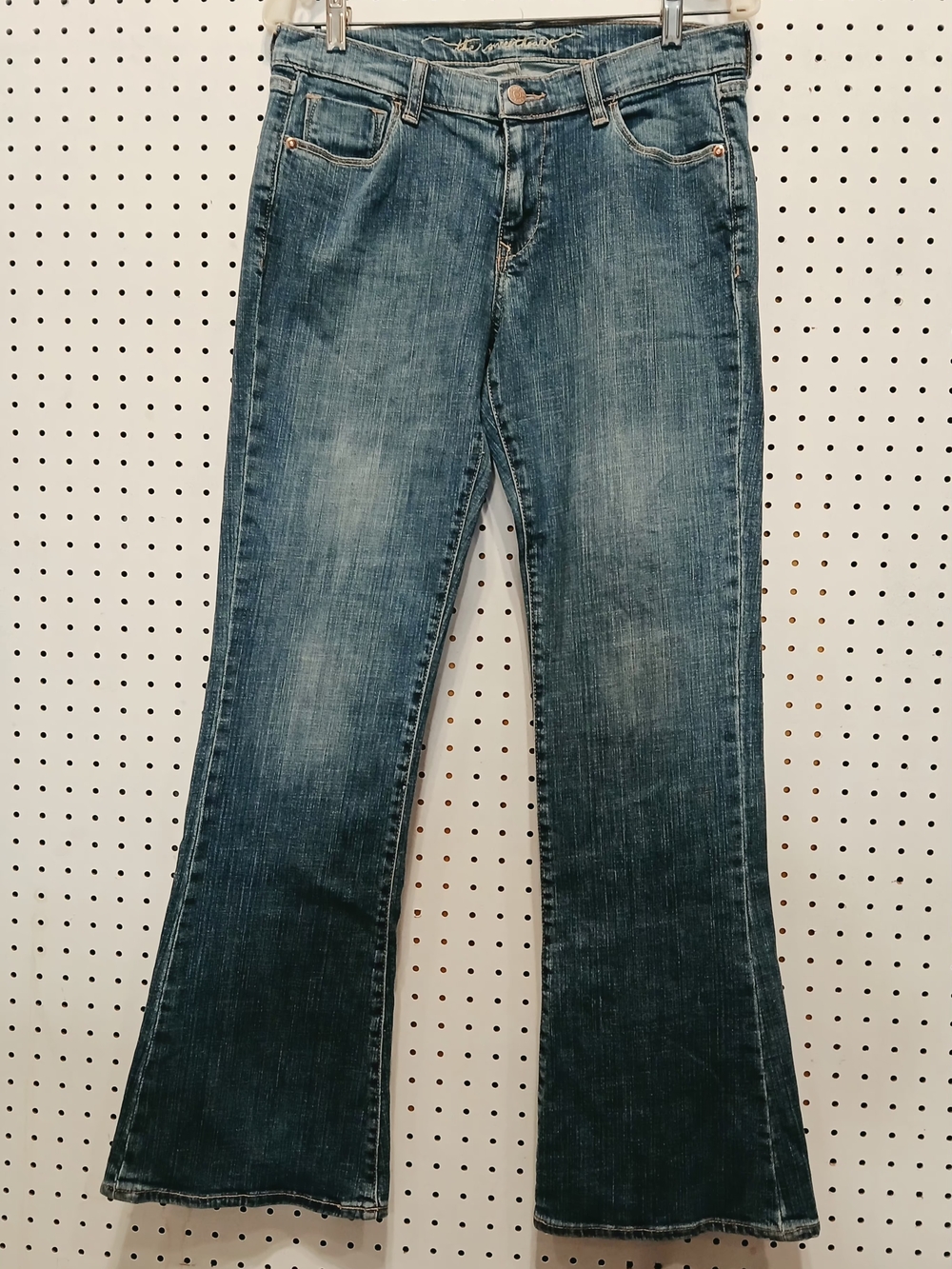 Mid-Blue Flare & Wide Leg Jeans